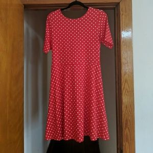 ASOS Red Polka Dress with Cutouts!